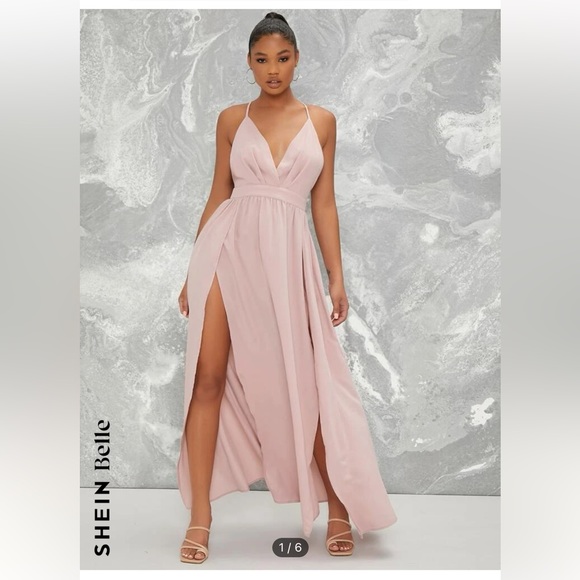 SHEIN Dresses & Skirts - NWOT Pink Formal Dress